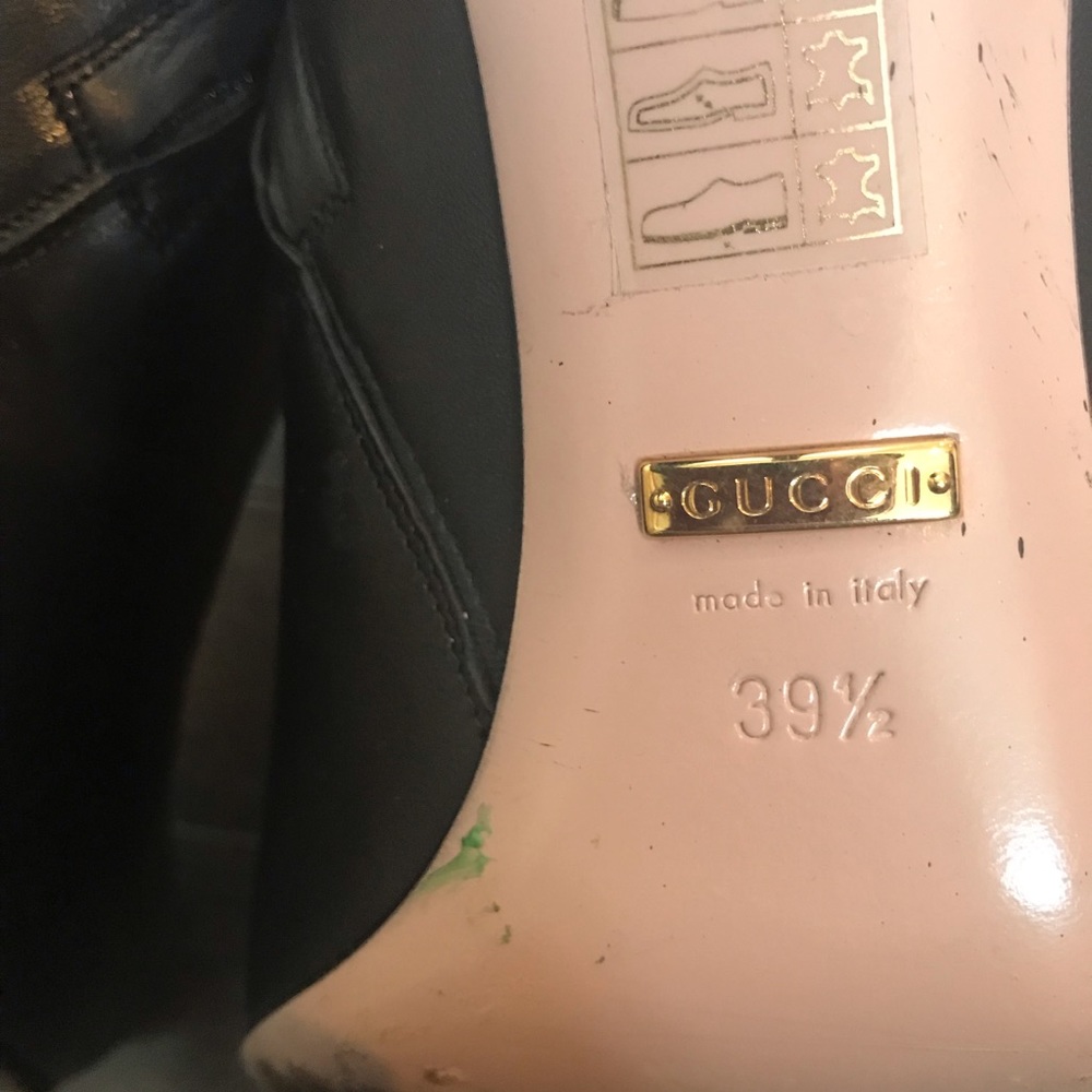 Gucci | Black Heeled Booties - Picture 6 of 6